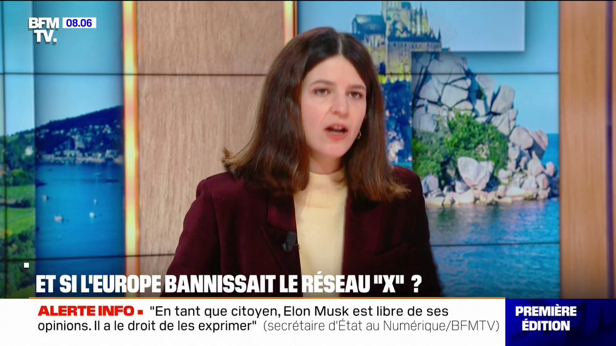 Ingérences d'Elon Musk: "On peut aller jusqu'au bannissement", affirme Clara Chappaz, ministre déléguée chargée de l'IA et du Numérique