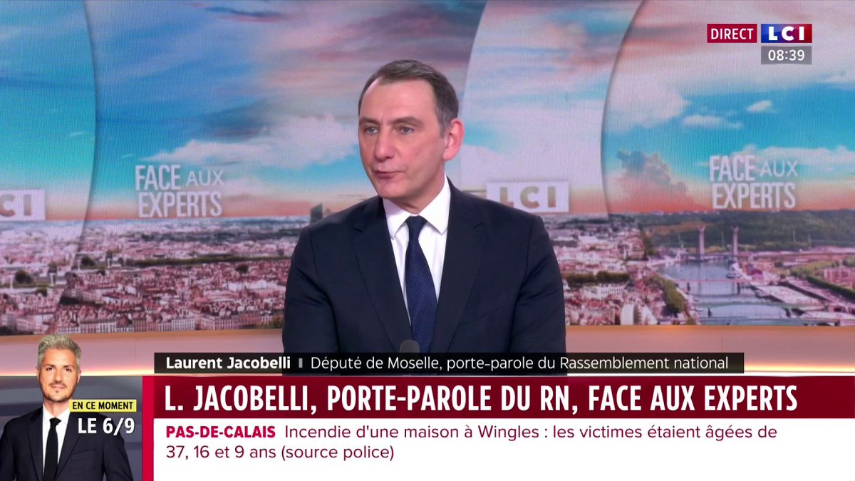 🗣️ "On retrouve du courage, on arrête avec la repentance, on arrête avec l'excuse, l'Algérie nous défie, nous allons répondre. Le gouvernement algérien n'est pas tout puissant par rapport à la France... Il faut aujourd'hui reprendre notre destin en main" : Laurent Jacobelli