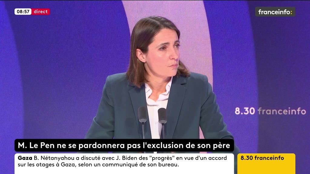 🔴 Regrets de Marine Le Pen sur l'exclusion de J-M Le Pen de son parti ➡️ "Le RN n'a pas changé de nature : Marine Le Pen est aussi raciste, antisémite et homophobe que ne l'était son père", affirme Sophie Binet.