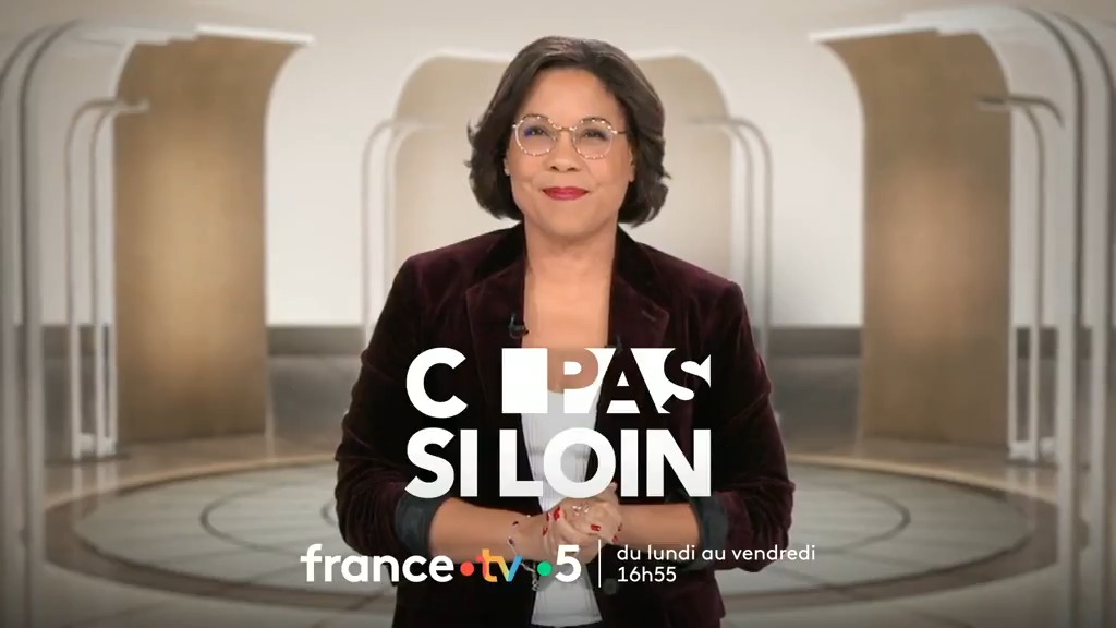 La nouvelle émission "C pas si loin" propose de comprendre et de décrypter le rôle des Outre-mer dans la construction de la France et leur place dans le monde. À retrouver du lundi au vendredi à 16h55 sur France 5 et sur 👉