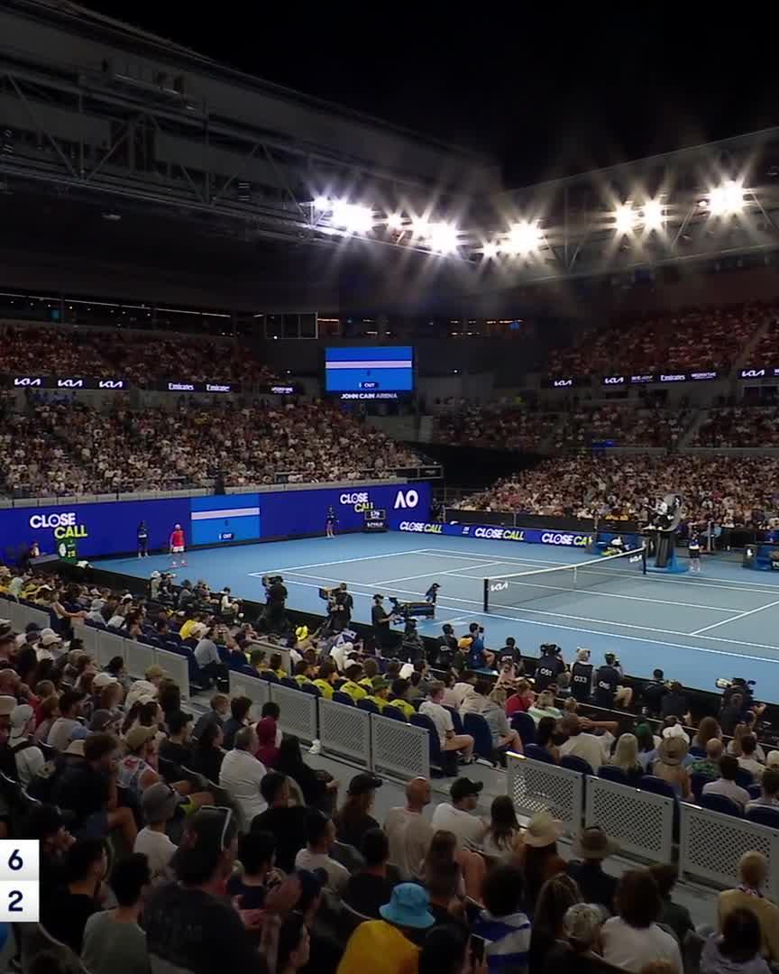 In control from go to woah, Jacob Fearnley gets the better of Nick Kyrgios 7-6(3) 6-3 7-6(2) Onto the next one, Jacob! Wide World of Sports • ESPN • @eurosport • WOWOWテニス • #AusOpen • #AO2025