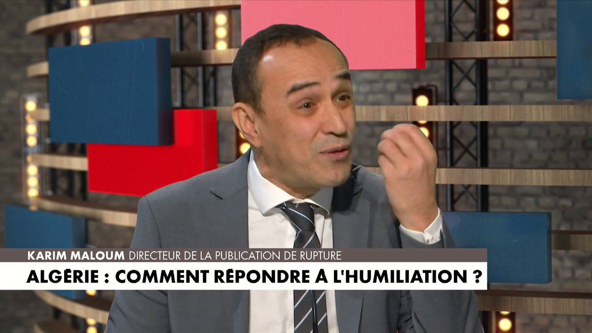 Le journaliste algérien Karim Maloum réagit aux influenceurs qui appellent à tuer des Français : «Une bonne partie des immigrés algériens détestent la France, nos libertés, notre démocratie et nos femmes». #MorandiniLive