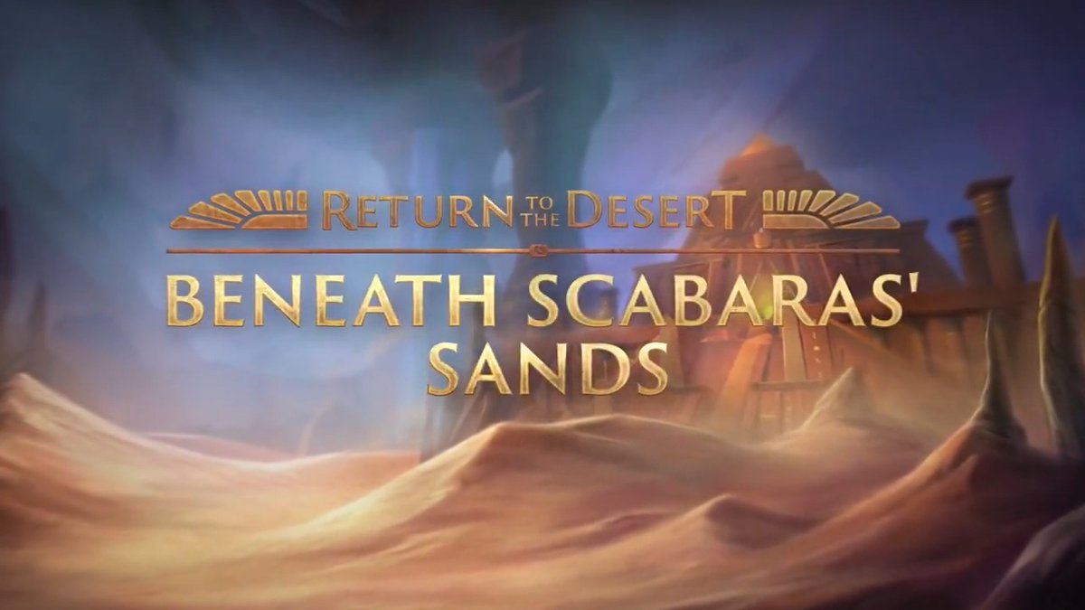 Are you ready to dig Beneath Scabaras' Sands? 🪲 The latest quest in the Desert storyline is now LIVE! Amascut’s devourers are stealing the souls of the living, and you must search the Kharidian desert for the god that doesn’t want to be found...