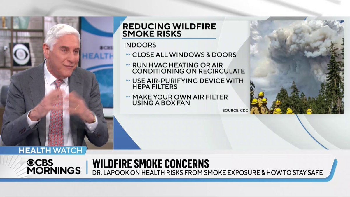 There are growing concerns about air quality in Southern California, as multiple fires continue to burn. Jonathan LaPook, M.D breaks down some of the health risks posed by wildfire smoke — and shares how masks and air filters can help keep you safe.