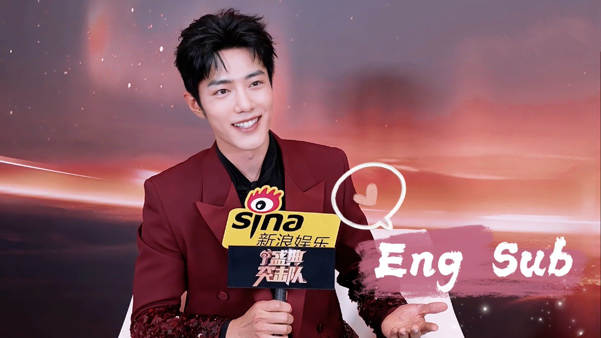 [💬] — Eng Sub; #XiaoZhan Weibo Night 2025 Interview ✨ ❝ Why do I feel like I can see myself in Guo Jing now? Because I’ve grown too. I'm no longer chasing a specific image of who I should be. I just want to be a better version of myself. ❞ 🔗 YT: #XiaoZhanxGuoJing #TheGreatHeroXiaoZhan #XiaoZhanWBN2024