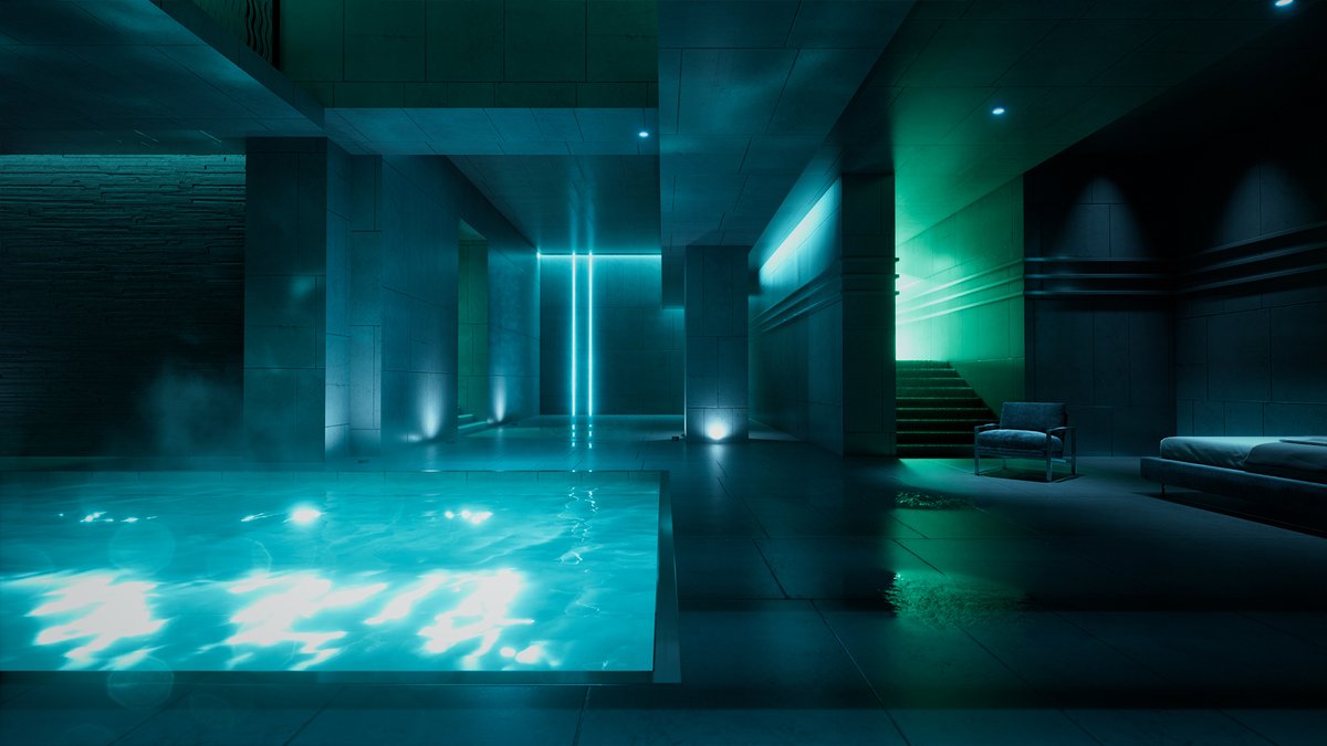 Today we’ve got some chill ambience to develop to, courtesy of 3D Artist and Aquatic world-builder Andrew Morgan(Andrew Morgan)😌 Andrew uses a blend of calming visuals and futuristic architecture in UE5 and Cinema4D to create incredible atmospheres. You can check out more over on his YouTube here: