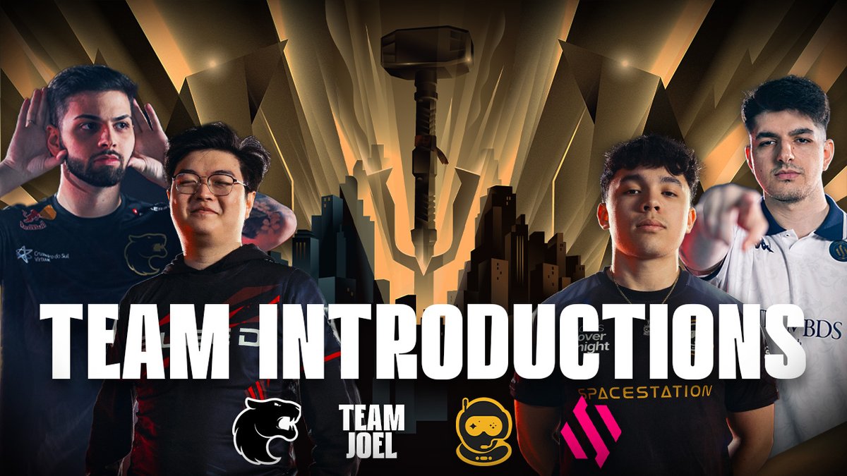 Presenting the first of 5 videos showcasing our esteemed SI25 teams ✨ Rolling out the red carpet for FURIA | Spacestation Gaming | TeamBDS | TEAM JOEL