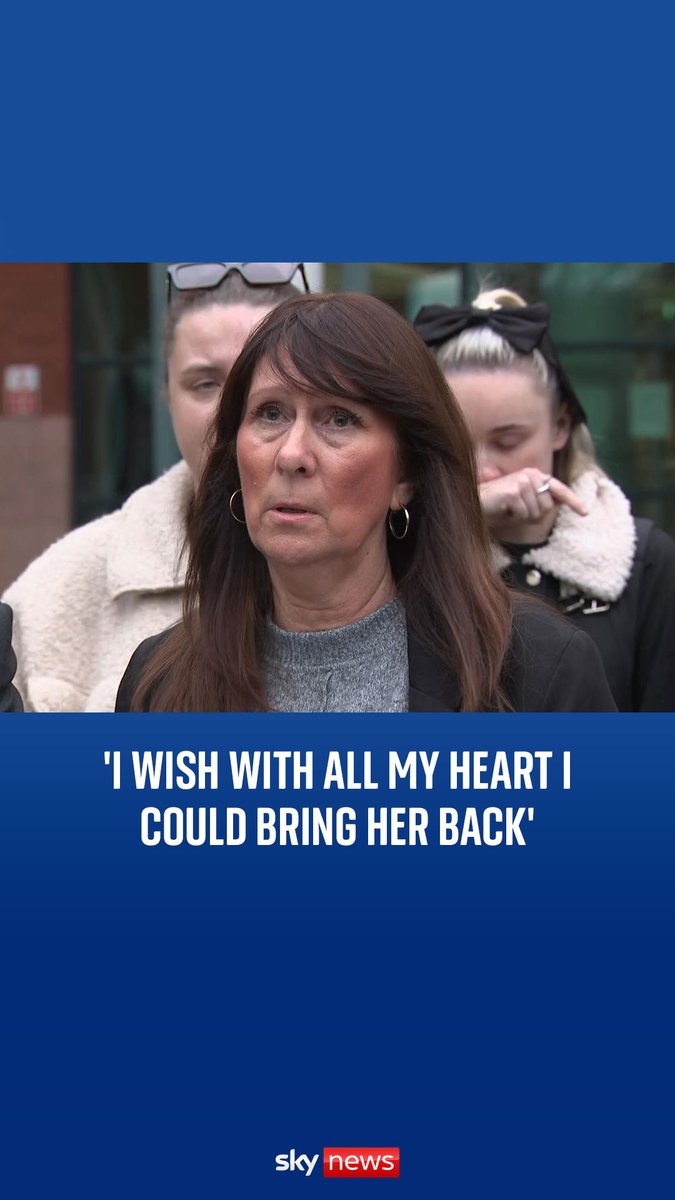 Angela Dawes, the mother of Kiena Dawes, has spoken outside court after 30-year-old Ryan Wellings was cleared of her daughter's manslaughter - but found guilty of assault and controlling and coercive behaviour. Read more: