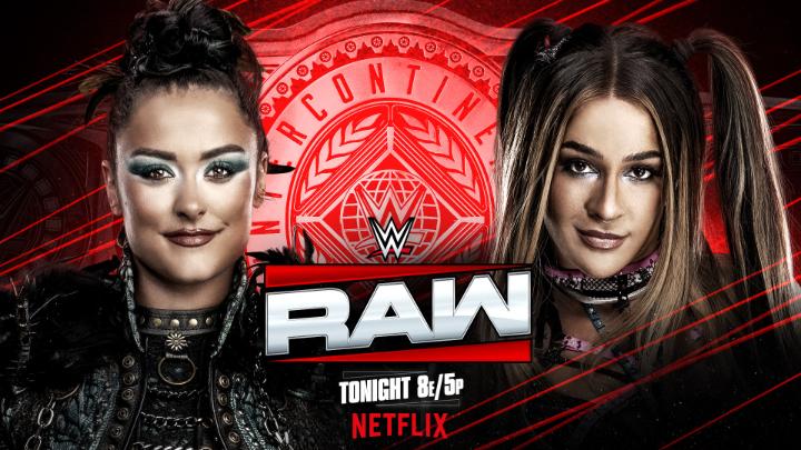 Who will make history? LYRA VALKYRIA and 𝖈𝖍𝖆𝖗𝖑𝖎𝖊𝖌𝖎𝖗𝖑 🎮 look to become the first-ever Women's Intercontinental Champion! #RawOnNetflix | #WWERaw