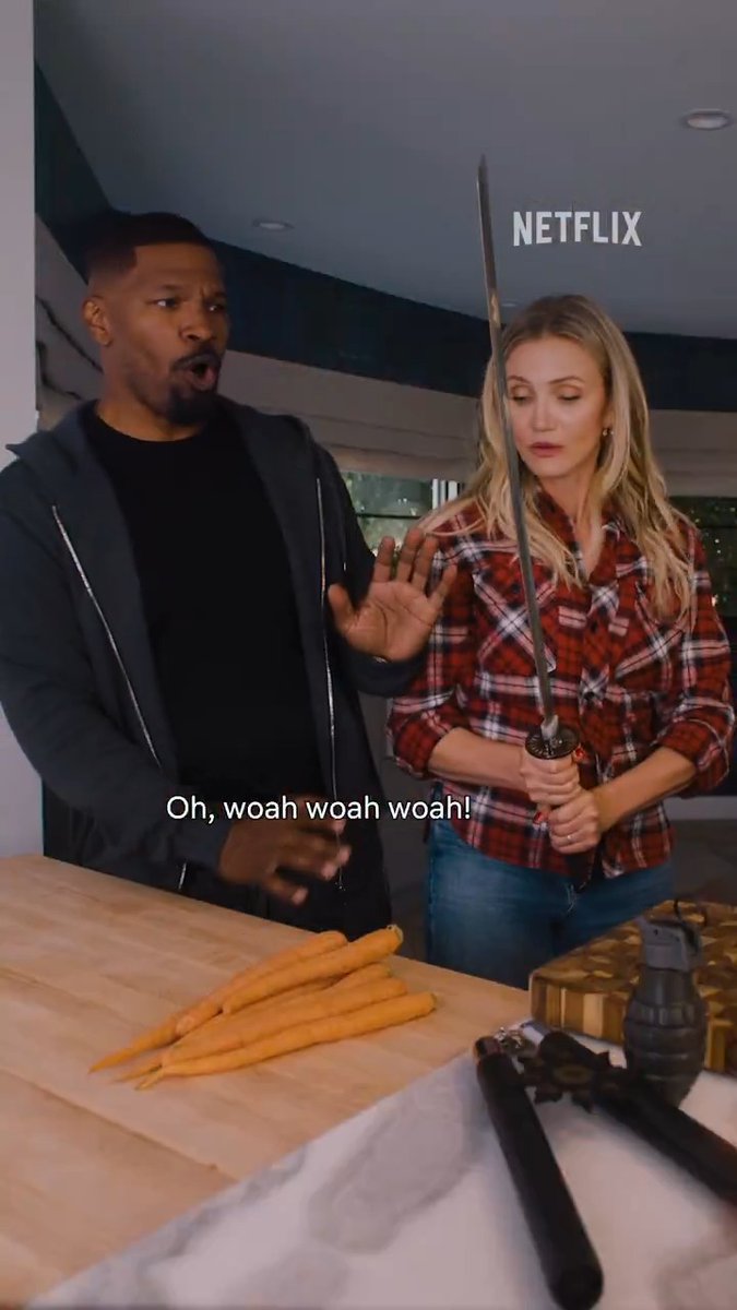 Cameron Diaz and Jamie Foxx cook some baby back ribs...with a KICK. Back in Action premieres THIS FRIDAY.