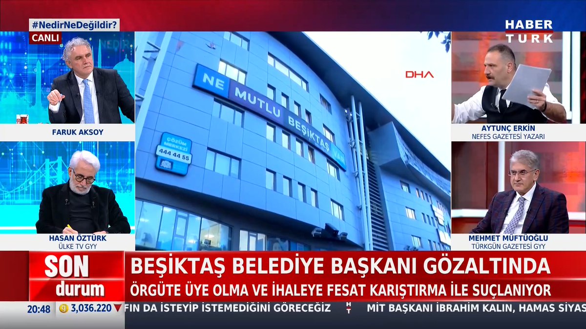 "Amaç itibar suikastı" CHP Genel Başkanı Özgür Özel'in açıklamaları nasıl değerlendiriliyor? Nefes Gazetesi Yazarı Aytunç Erkin #NedirNeDeğildir'de yorumladı.