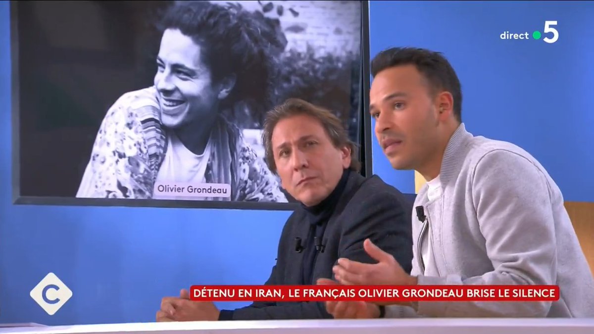 🔴 "Hier, ça a fait 2 ans et 3 mois qu'il a été arrêté et rien n'avance ! Il n'en peut plus !" Détenu en Iran, le Français Olivier Grondeau brise le silence : sa mère témoigne dans la Story de Mohamed Bouhafsi #CàVous ⬇️ #CàVous