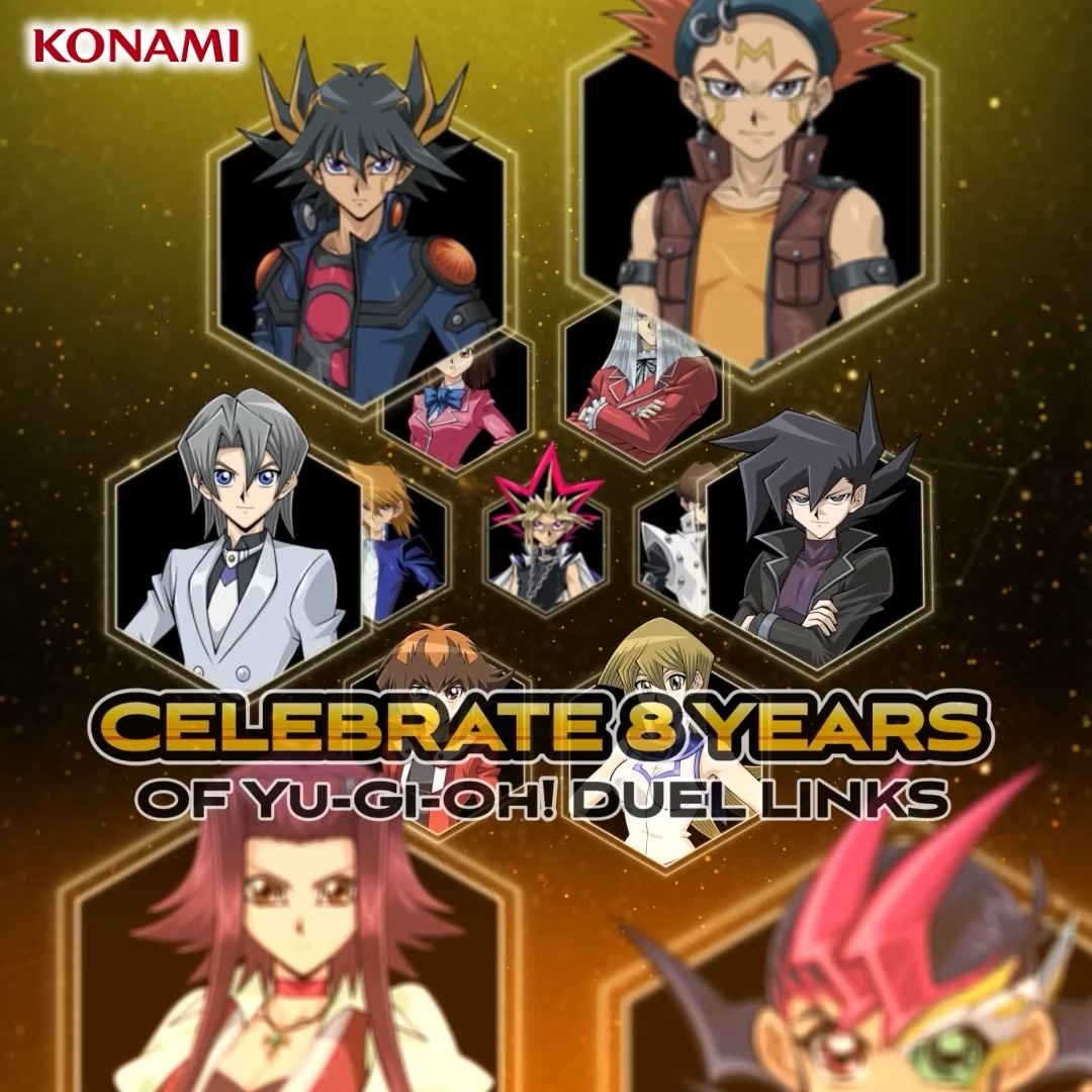 8th Anniversary Celebration Campaign is underway now in #YUGIOHDUELLINKS!