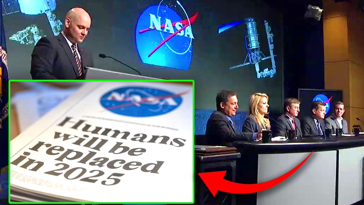 🚨 NASA Bombshell: 2025 Set for 'Massive Depopulation' to Usher in 'Matrix Simulation' Leaked official NASA documents reveal decades of high-level preparation for a mass extinction event set to begin in 2025. But this isn't just about wiping out humanity - it's about replacing us. Cyborgs, bots, and transhumanism are at the core of a global agenda, one that ties directly to the elite's obsession with depopulation. The goal? To plug humanity into a matrix, uploading consciousness to a digital cloud, where reality as we know it is a simulation - controlled and manipulated.
