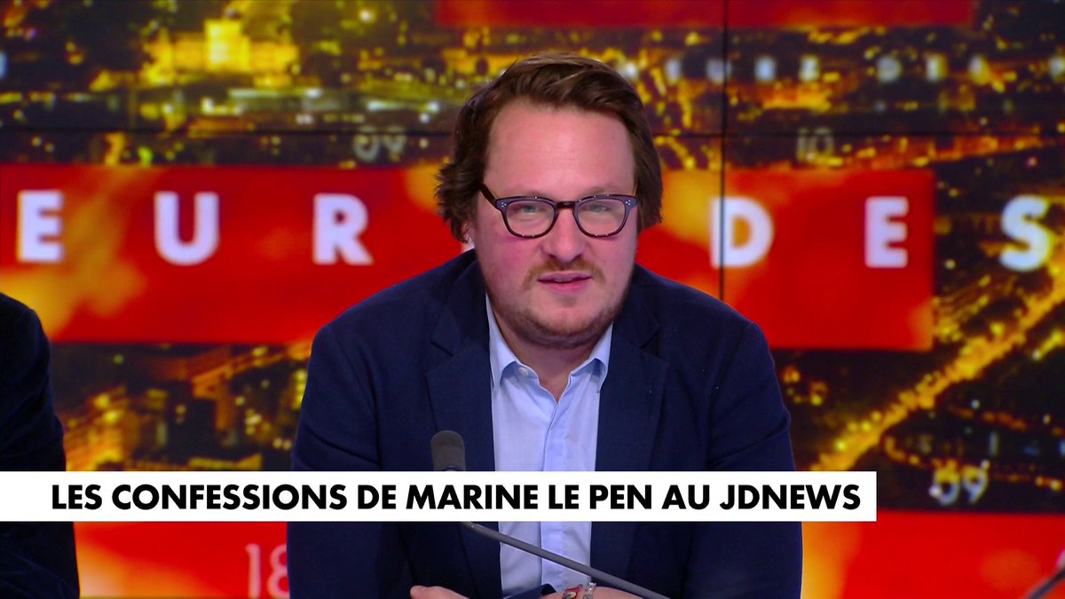 Geoffroy Lejeune : «C'est l'interview la plus inoubliable que j'ai faite. [...] Elle était très affectée, très émue. C'est particulier quand vous avez quelqu'un en face, plus fragile que d'habitude. Vous ne faites pas la même interview.» #HDPros2