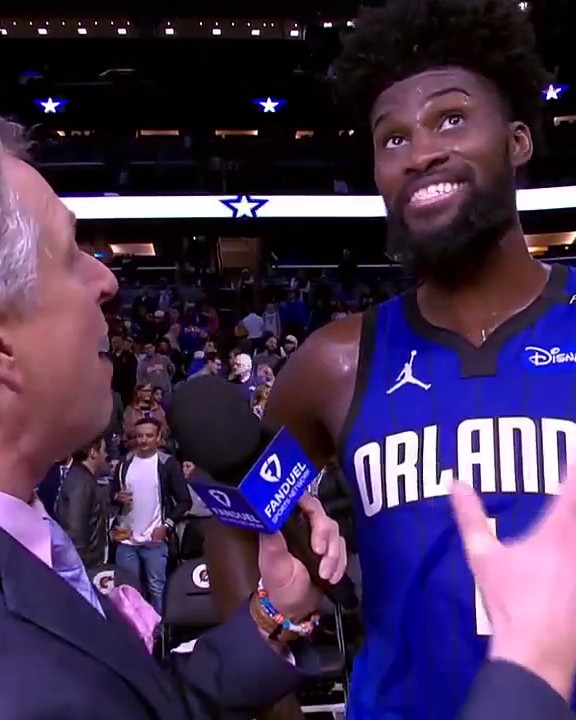 “God has been good to me … I’m grateful for his grace and his mercy and his love.” Orlando Magic forward Jonathan Isaac couldn’t help but give all the praise to the Lord.