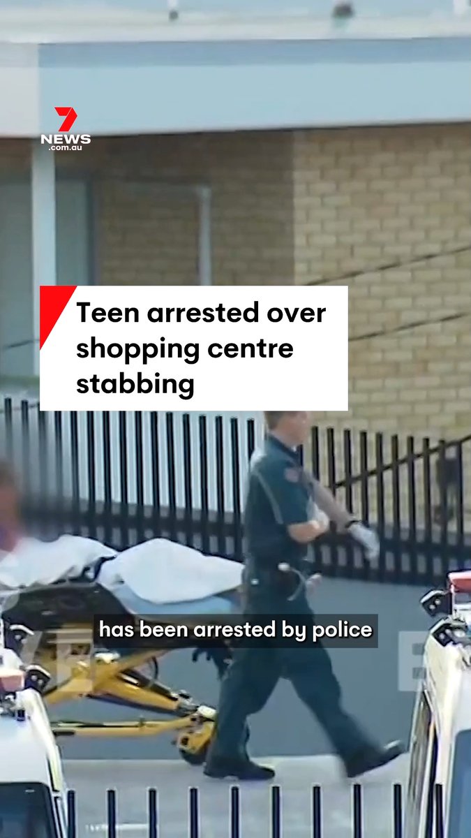 A 13 year old has been arrested after allegedly stabbing a 63 year old Coles worker. The woman was rushed to hospital and is now in a critical but stable condition. #crime #queensland #news #7NEWS