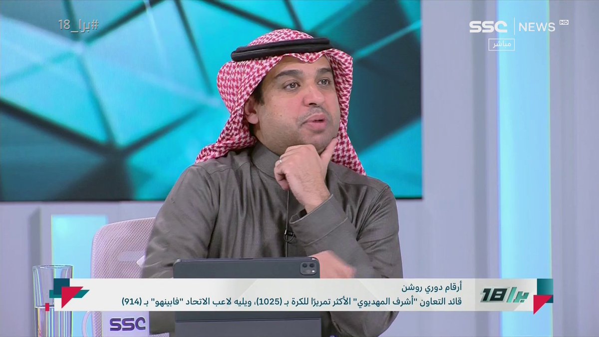 تركي السهلي: السؤال لوزارة الرياضة: هل كان هناك سرعة في إنهاء مديونيات الهلال و الاتحاد على اعتبار أن لهما استحقاقات خارجية!؟ ⁧ #برا_18 ⁩ | ⁦ #SSC