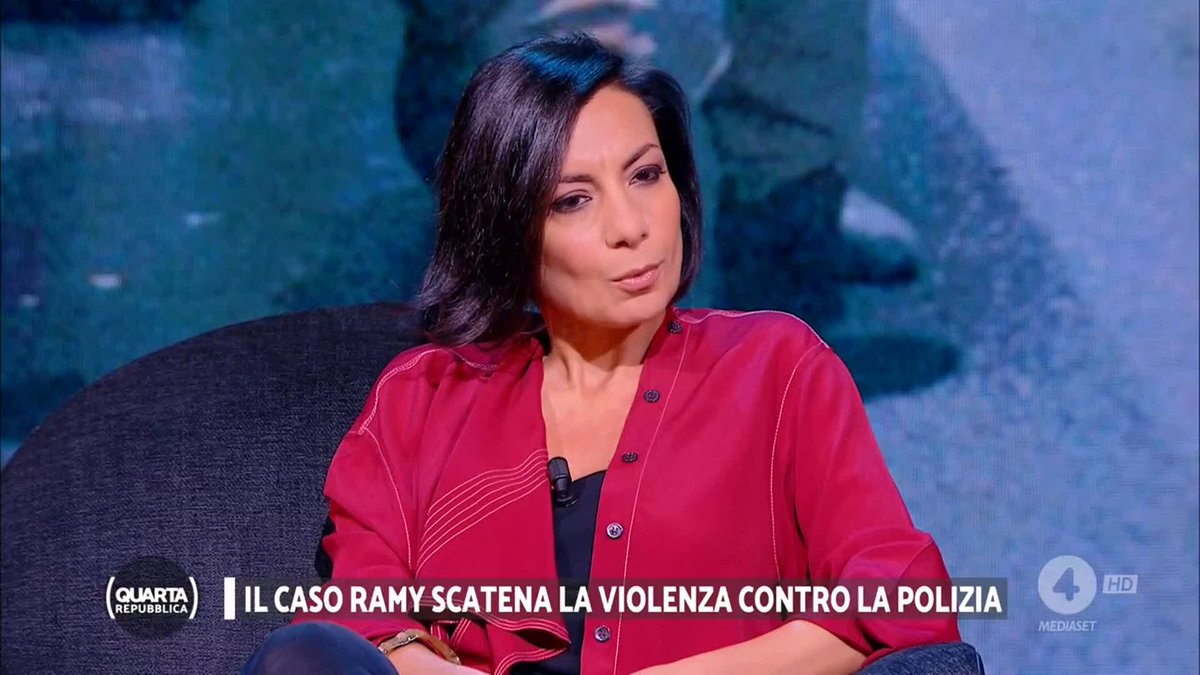 "Rispondo a #Gabrielli che un ex capo della polizia con le indagini aperte e con il clima che c'è, doveva stare zitto!" #DelDebbio #Ramy #quartarepubblica