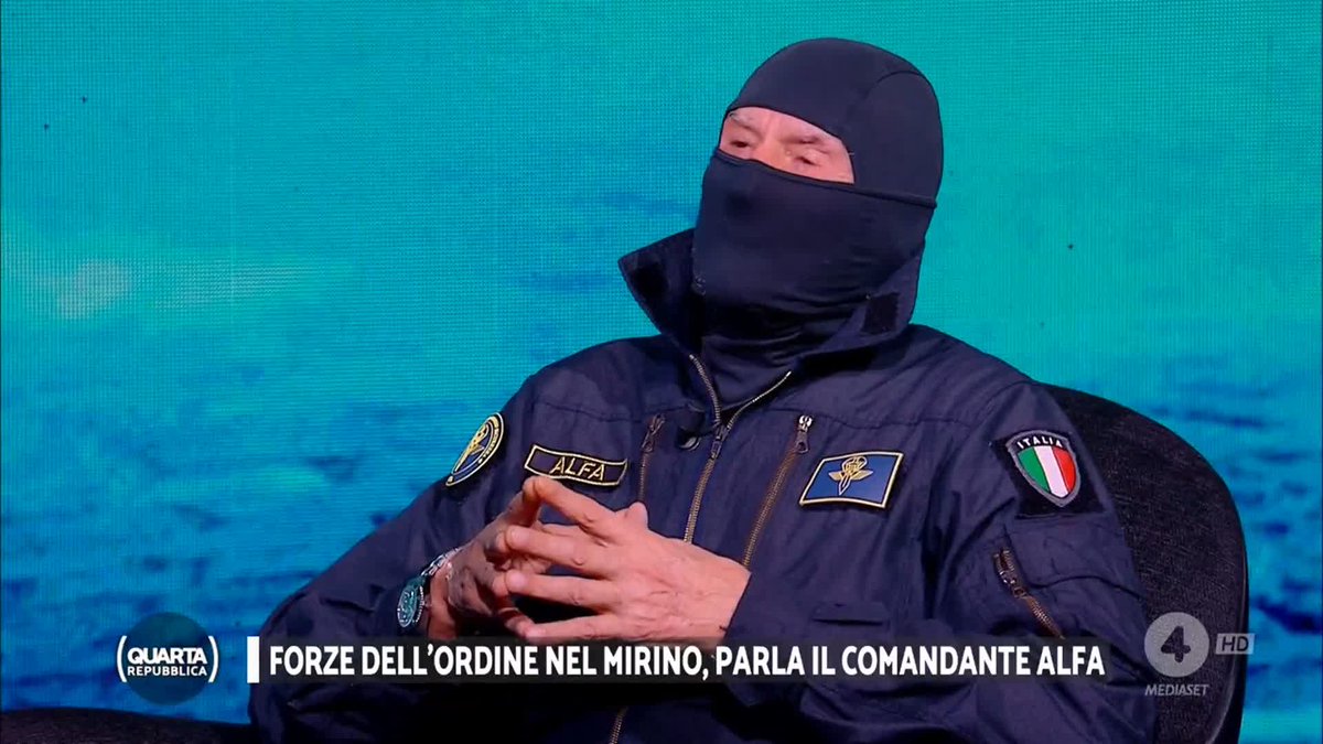 "Mi dispiace quando i carabinieri vengono chiamati Rambo, per noi à un'offesa, noi ci difendiamo non siamo giustizieri." #ComandanteAlfa #quartarepubblica