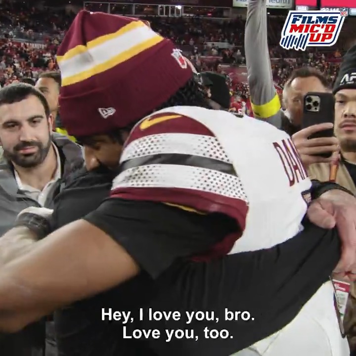 .Washington Commanders HC Dan Quinn really loves his guys ❤️🥹