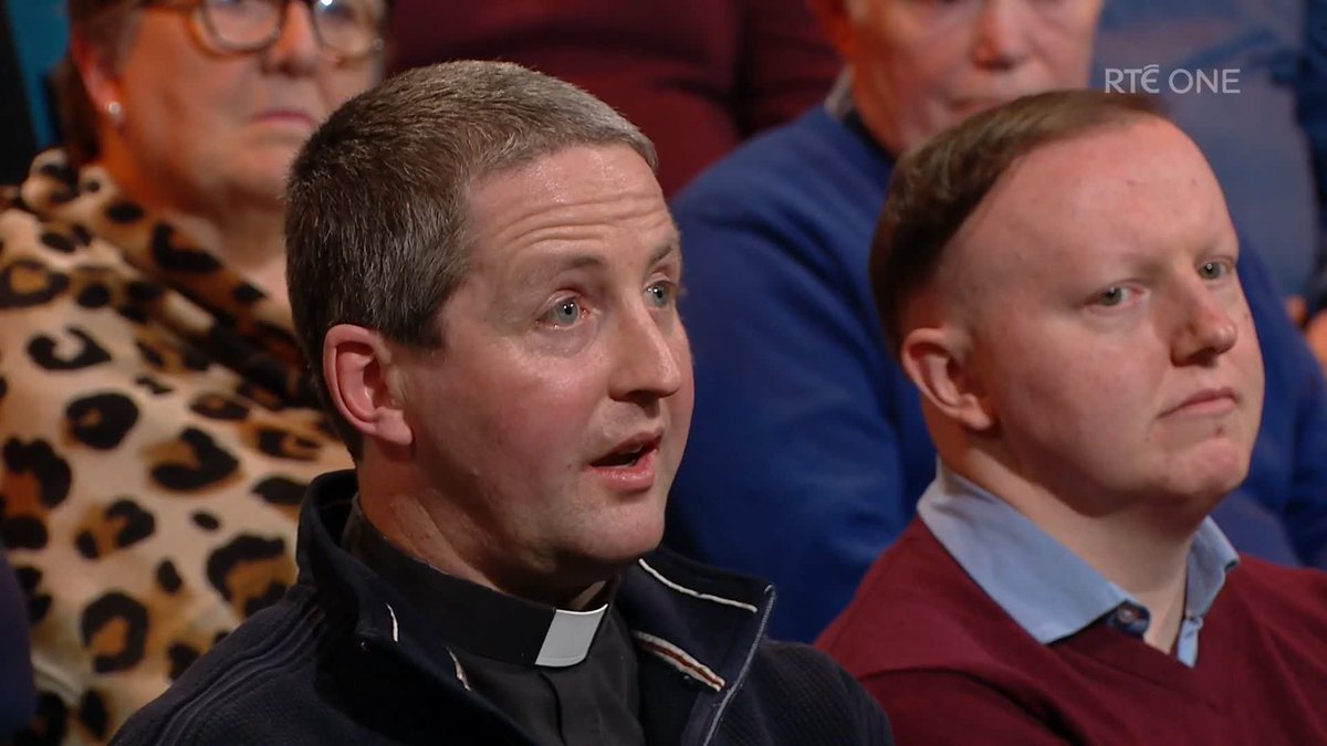 “If I said that in your church, how would you like it?” Fr Vincent Stapleton on the decorum of the Church not being respected by bad language being used in a funeral service RTÉ News #RTEUpfront