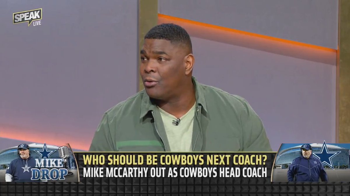 .Keyshawn Johnson: There are 5 people who could be good candidates as the Cowboys next head coach: - Bill Belichick - Pete Carroll - Mike Tomlin - Rex Ryan - Deion Sanders