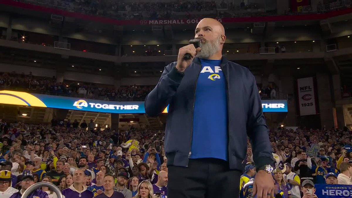 "We are strong. We will not be defined by this devastation. We will rebuild L.A. hand in hand together.” –Andrew Whitworth’s pregame message rallying the LA community
