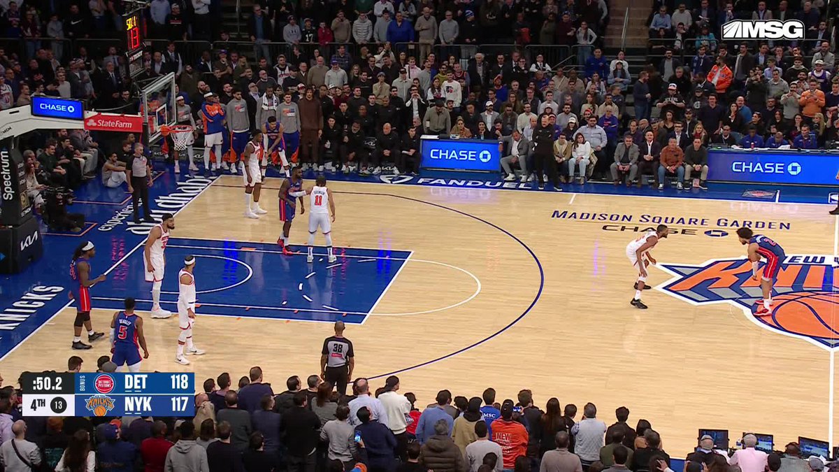 Malik Beasley sinks TWO clutch triples in New York 😱