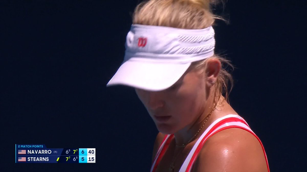 3 hours and 20 minutes later, the RLA humdinger goes to Emma Navarro as she wins 6-7 7-6 (5) 7-5 🤩🤩 Wide World of Sports • ESPN • @eurosport • WOWOWテニス • #AO2025 • #AusOpen