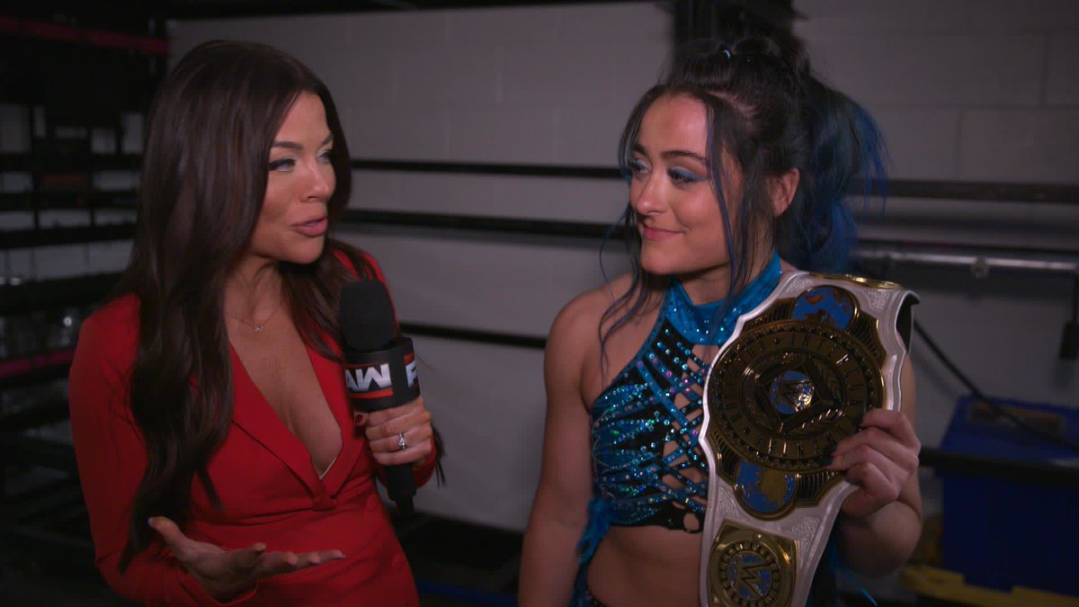 Hear from the FIRST EVER Women's Intercontinental Champion LYRA VALKYRIA!