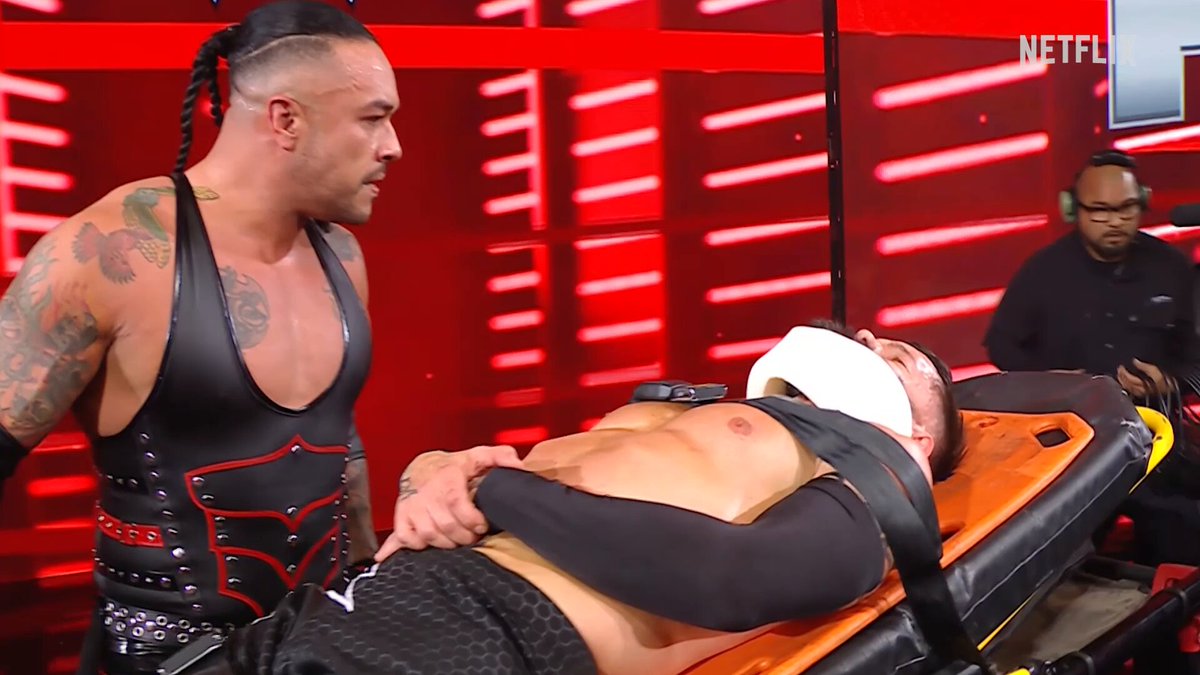 Monday Night RAW went crazy tonight. #RawOnNetflix