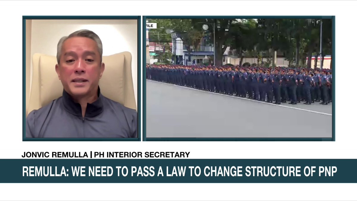 There's a backlog of 1,400 cases against police officers, says Interior Sec. Jonvic Remulla. He adds that the DILG is planning to resolve them before 2028. #ANCHeadstart