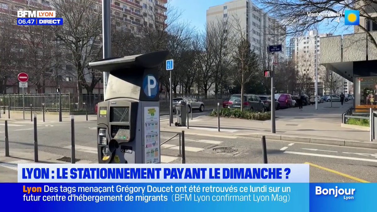 Lyon: le stationnement payant le dimanche et le mois d'août?