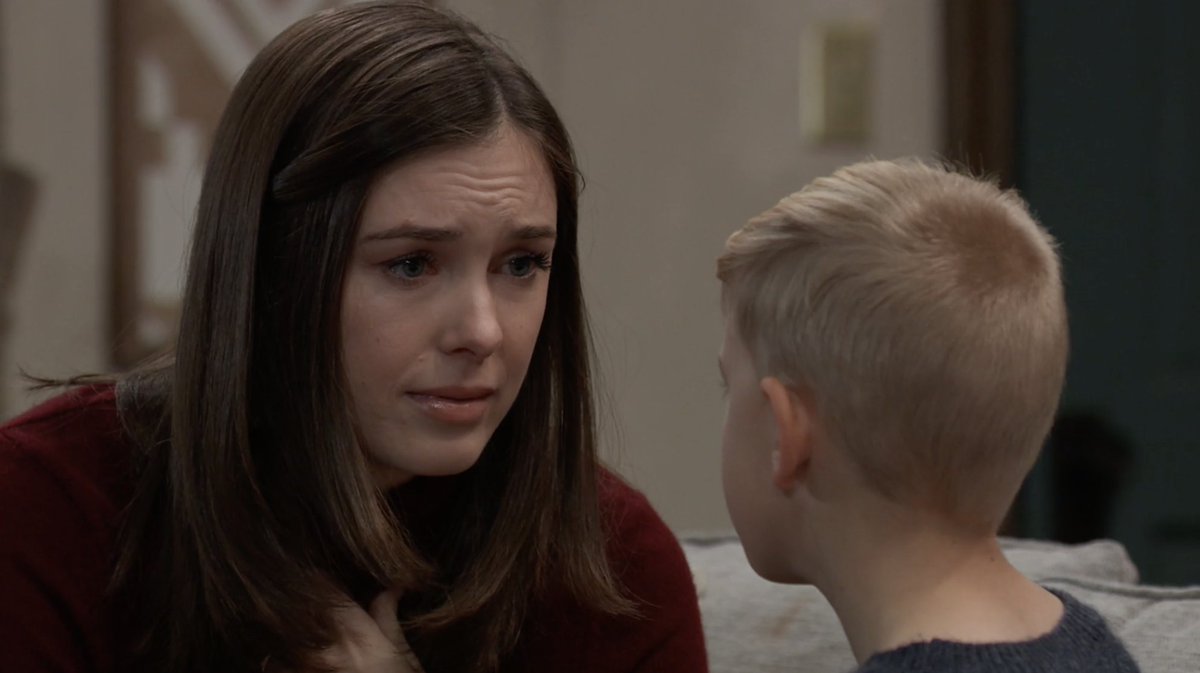 "Daddy's going to come home, right?" #GH