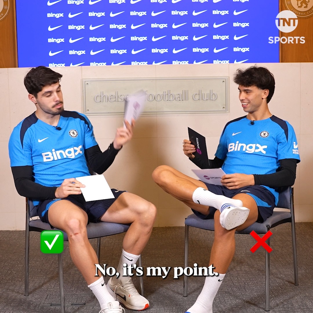 Chelsea's Joao Felix and Pedro Neto take on our 'Best Of 5' Portuguese edition 🤔🇵🇹⚽️