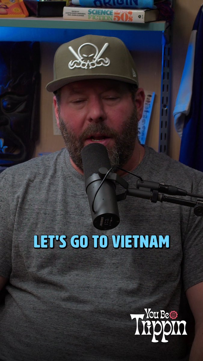 Fair accusation... We're going to Vietnam on this week's #YouBeTrippin with bert kreischer! 🇻🇳