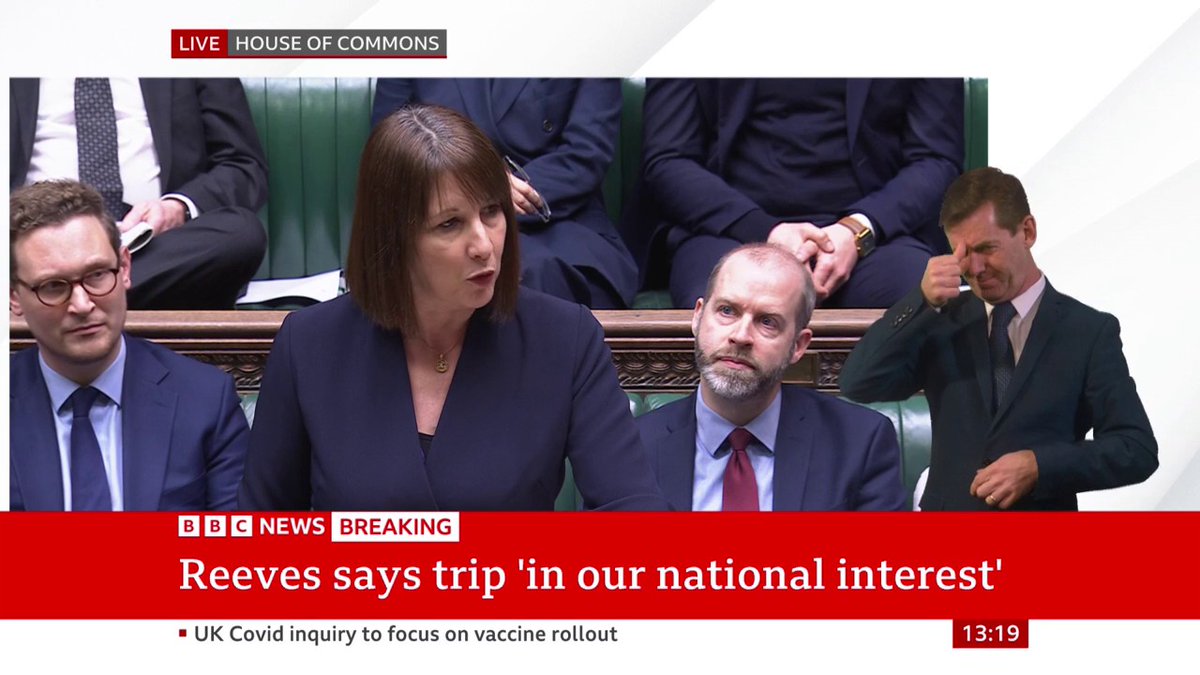 "I have been under no illusion about the scale that we face, after 14 years of stagnant economic growth," Rachel Reeves says "We have seen global economic uncertainty play out in the last week," the chancellor tells MPs Follow live:
