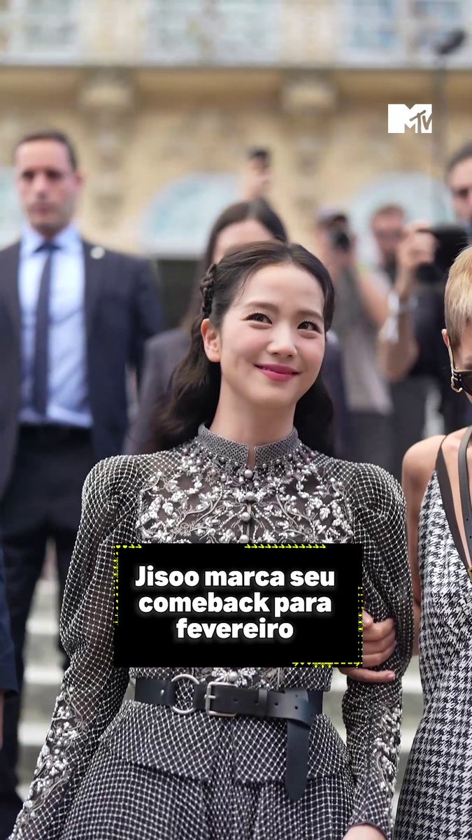 Dá licença que a minha linda 수영아언니야 tá prontinha pro seu comeback no dia 14 de fevereiro 🎧💟 Quem vem cmg acompanhar? #MTVMúsica #Jisoo #BlackPink