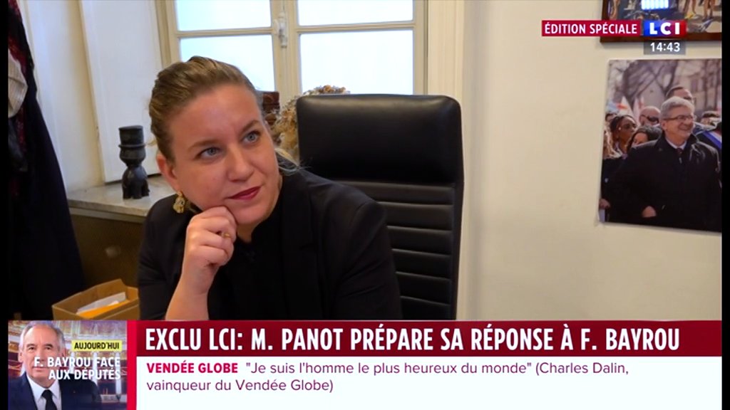 🔴🗣 « Si M. Bayrou refuse de se soumettre au vote de confiance, alors nous l'obligerons par la censure. Ce qui se joue c'est la défense d'un principe. Et ce principe, c'est la démocratie. » Réaction de Mathilde Panot à quelques minutes du discours de François Bayrou.
