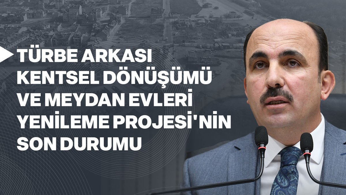 Konya’mız için yatırım ve hizmete devam! TÜRBE ARKASI KENTSEL DÖNÜŞÜMÜ ve MEYDAN EVLERİ YENİLEME PROJESİ'nin son durumu.