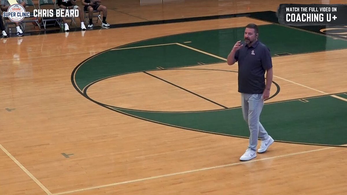 Chris Beard talks about the importance of getting a touch with all 16 of his players every day Coaching is about relationships way more than x and o’s They have to know you care (Via Coaching U 🎥)