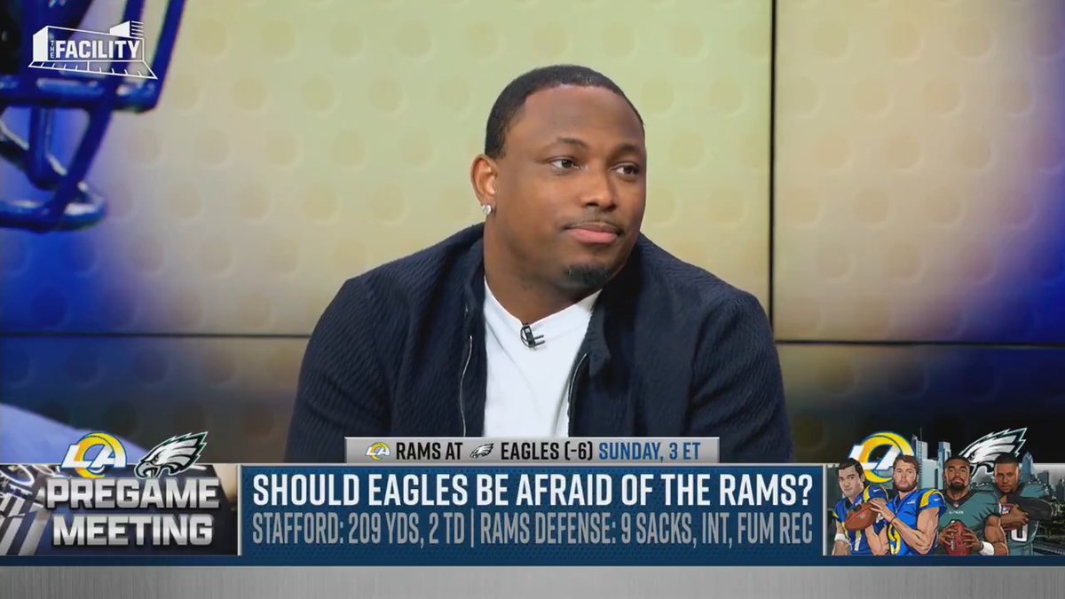 Safe to say LeSean Shady Mccoy isn’t worried about the Rams 😳😅 “We’re going to be hunting. Saquon can’t wait to see them boys again!”