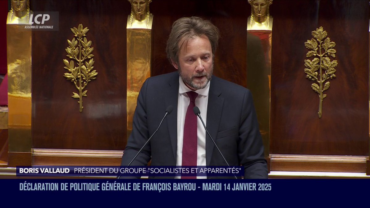 "A vous écouter, je dois vous dire que le compte n'y est pas", déplore Boris VALLAUD. "Où sont vos engagements ? Où sont vos compromis ? (...) Nous avons pris nos responsabilités, à vous de prendre les vôtres". #DirectAN