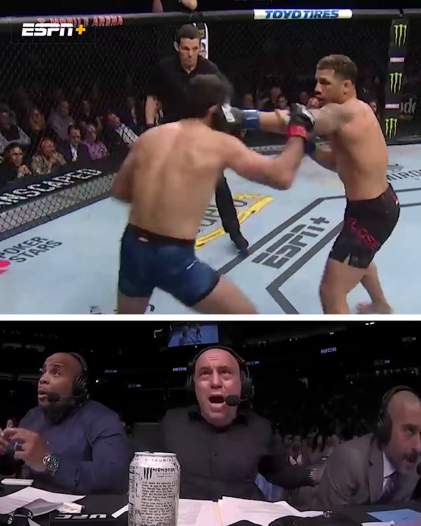 Beneil Dariush's knockout at UFC 248 led to an iconic reaction from the commentary booth 😂 #UFC311 | Saturday, 10 PM ET | ESPN+ PPV 🍿
