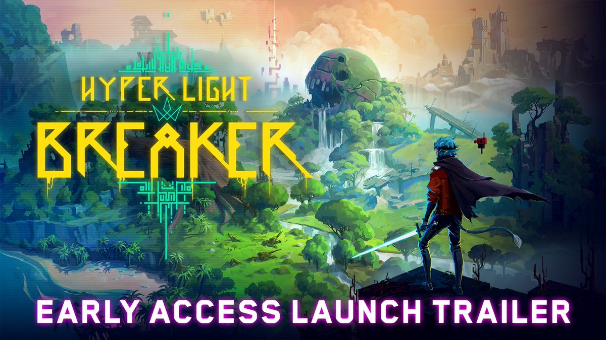 Hyper Light Breaker, the highly-anticipated open world co-op rogue-lite, is out now in Steam Early Access 🙌 Jump into the Overgrowth solo or with friends, collect gear and fight brutal foes in this brand-new entry in the Hyper Light franchise⚔️ Buy Now: