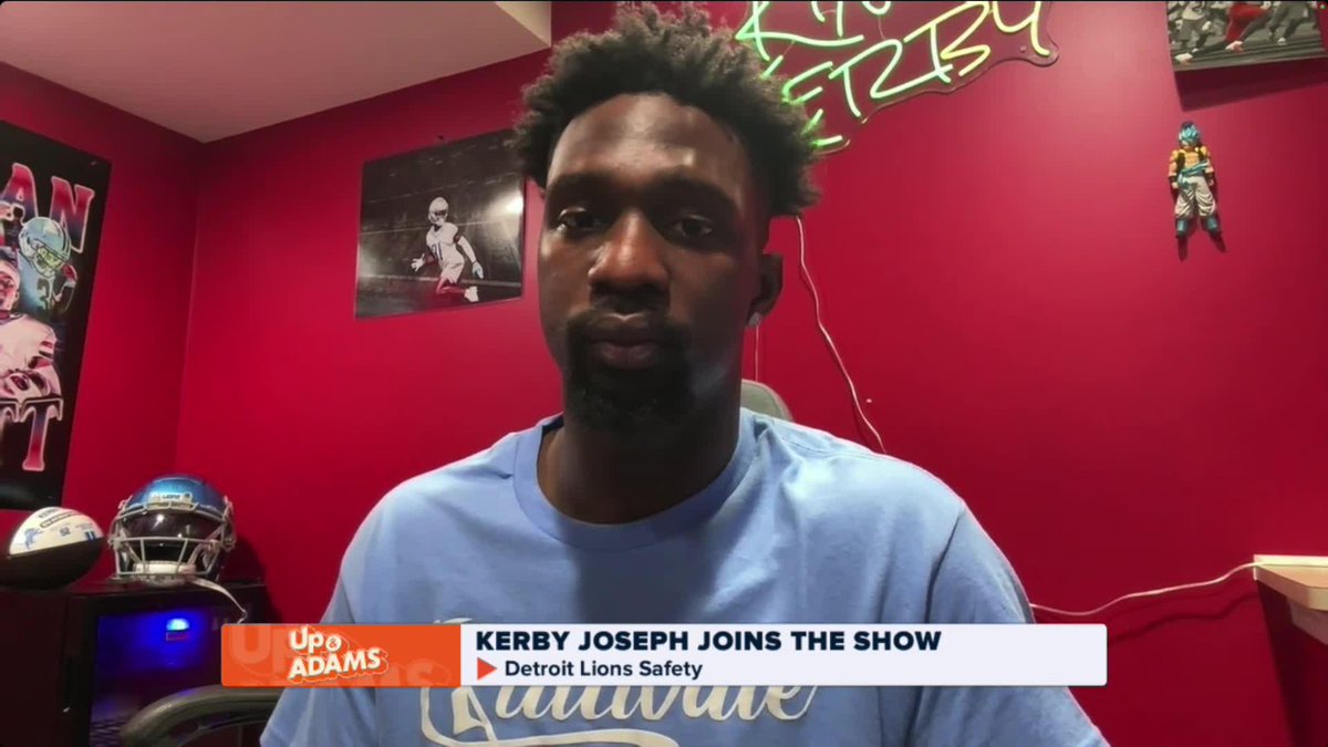 Kerby Joseph hadn’t seen saquon slide. 😂