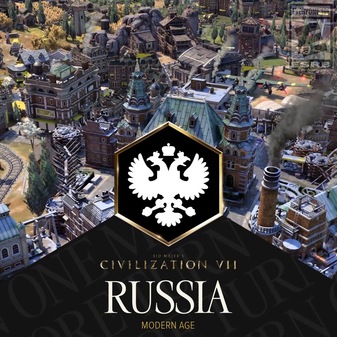 Spread Culture to the Tundra as ๐๐๐๐๐๐ ๐ถ Extra Culture on Urban Districts ๐ฅ Katyusha rockets damage multiple tiles โ๏ธ Unique Civic adds immunity from Blizzards Learn more: