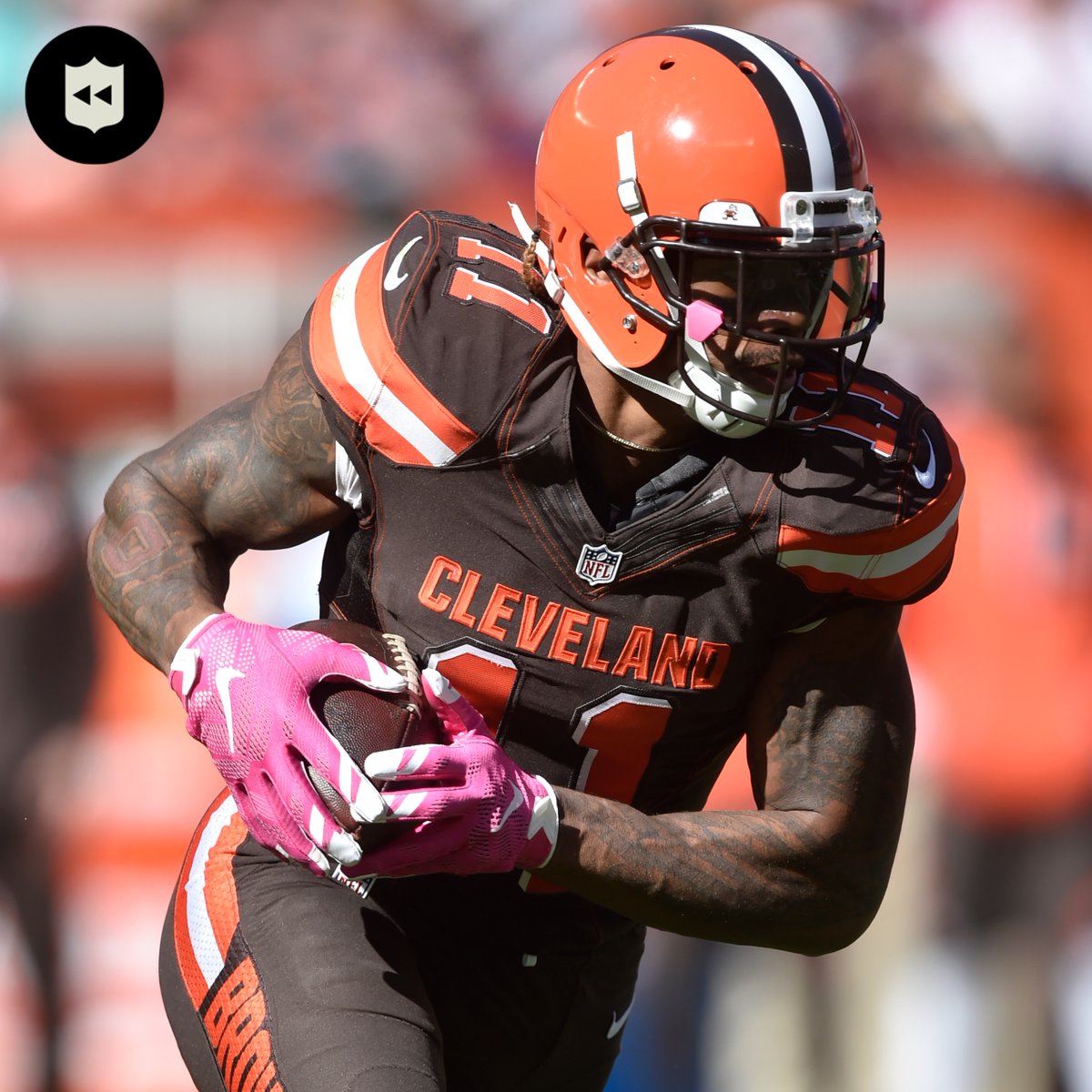 Terrelle Pryor Sr went from a starter at QB in 2013 to a 1000-yard receiver in 2016 🔥