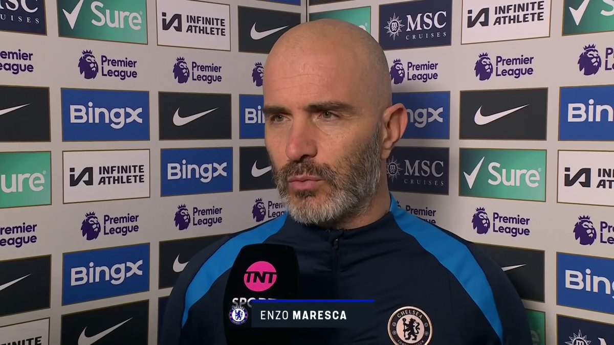 Enzo Maresca and Andoni Iraola give Jeff Brazier their pre-match thoughts ahead of Chelsea v Bournemouth 🗣️ 📺 TNT Sports &amp; discovery+ UK